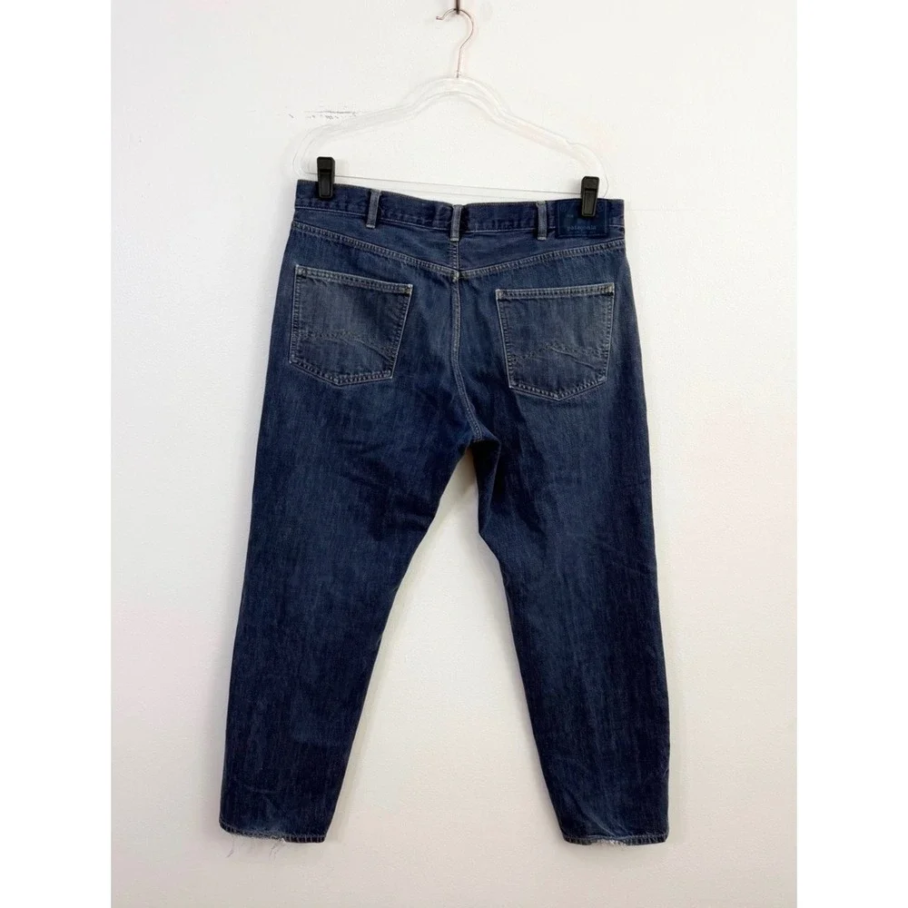 Patagonia Organic Cotton Straight Leg Jeans Men's Size 38 Blue Denim